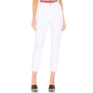 Grlfnd White Karolina Jeans NWT
